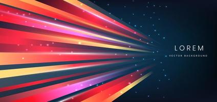 Abstract technology geometric overlapping hi speed line movement design background with copy space for text vector