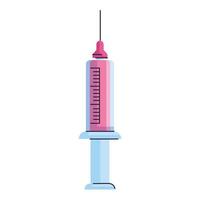 syringe isolated icon vector