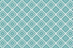 Nordic geometric oriental seamless pattern rug design with pastel color vector