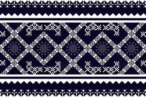 Geometric ethnic oriental seamless pattern traditional design for background vector