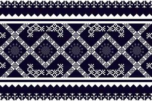 Geometric ethnic oriental seamless pattern traditional design for background vector