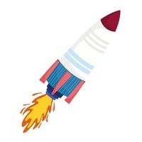 launching spaceship space vector