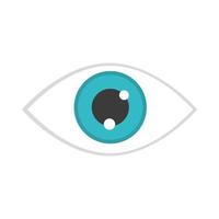 ciencia de la visión del ojo vector