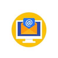 email service electronic mail message vector icon