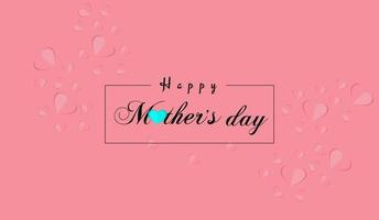 Happy Mothers Day banner vector