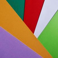 decorative multicolored papers textured background photo