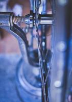 Bicycle wheel parts photo