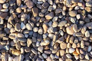 Gravel surface gravel background stones texture