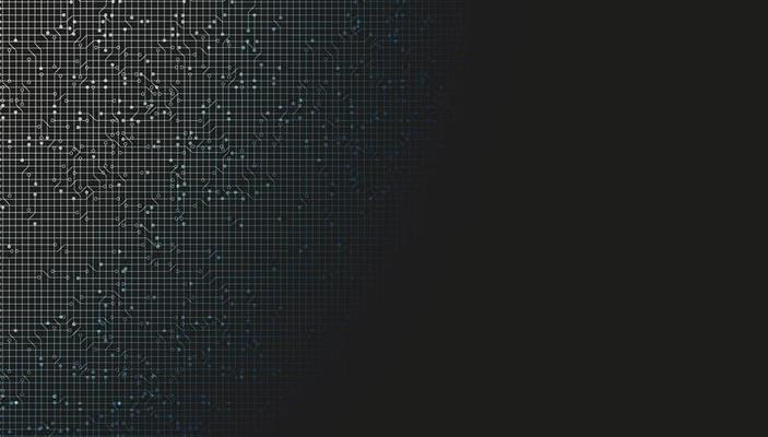 Dark Black technology Background