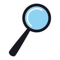 magnifying glass search vector