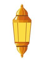 golden lamp hanging vector