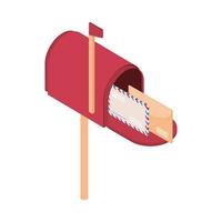 mailbox letters envelope vector