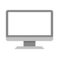 computer screen monitor vector