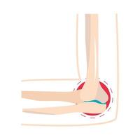 reumatismo dolor en las articulaciones vector