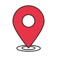 gps navigation pointer vector