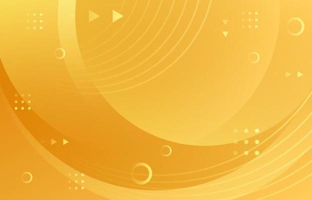 Abstract Bright Yellow Line Background