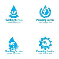 Plumbing Service Logo icon vector