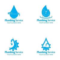 Plumbing Service Logo icon vector