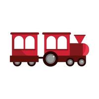 train wagon transport classic isolated design vector