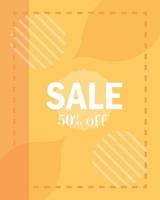 sale new collection offer discount commercial banner vector