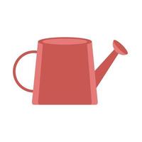 gardening watering can tool icon on white background vector