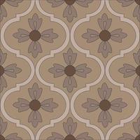 patrón de mosaico vintage perfecto para fondo o papel tapiz vector