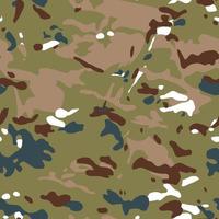 camouflage seamless pattern vector