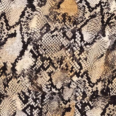 snake skin seamless background on vector graphic art