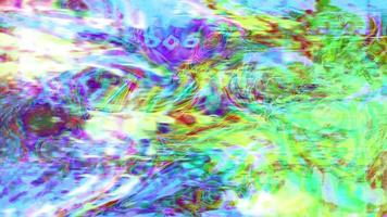 Fondo holográfico iridiscente abstracto con partículas