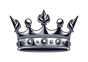 crown king drawn vector