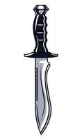 knife weapon drawn vector