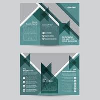 Business Trifold Brochures  Design template vector