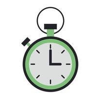 chronometer timer counter isolated icon vector