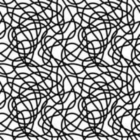 SEAMLESS PATTERN WITH ENDLESS LINES vector