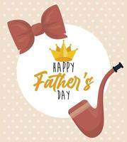 fathers day crown vector