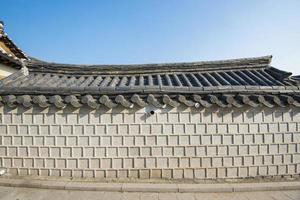 textura de la pared de corea foto