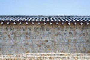 Korea wall texture photo