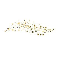 Confetti background Golden holiday texture