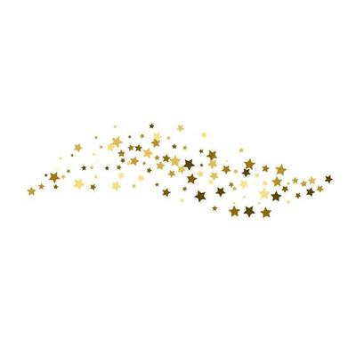 Confetti background Golden holiday texture