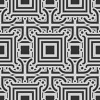 Geometric fabric abstract ethnic pattern vector