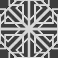 Geometric fabric abstract ethnic pattern vector