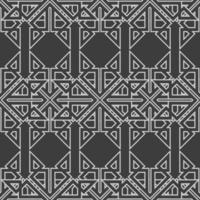 Geometric fabric abstract ethnic pattern vector