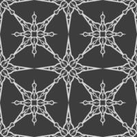 Geometric fabric abstract ethnic pattern vector