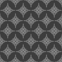 Geometric fabric abstract ethnic pattern vector