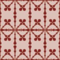 Geometric fabric abstract ethnic pattern vector