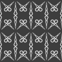 Geometric fabric abstract ethnic pattern vector