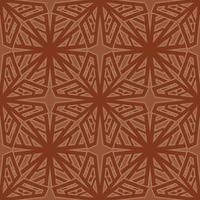 Geometric fabric abstract ethnic pattern vector