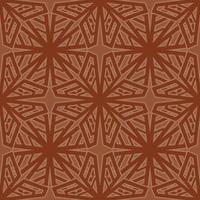 Geometric fabric abstract ethnic pattern vector