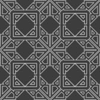 Geometric fabric abstract ethnic pattern vector