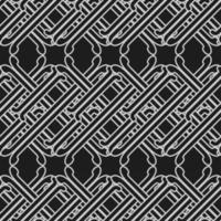 Geometric fabric abstract ethnic pattern vector
